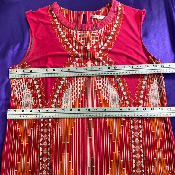 πSandra Darren 60s Style Geometric Dress - Picture 7 of 11